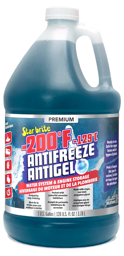 031600 – STAR BRITE Water System Antifreeze, Safe For Use In Fresh Water System And Engine Anti-Gel Burst Protection ...